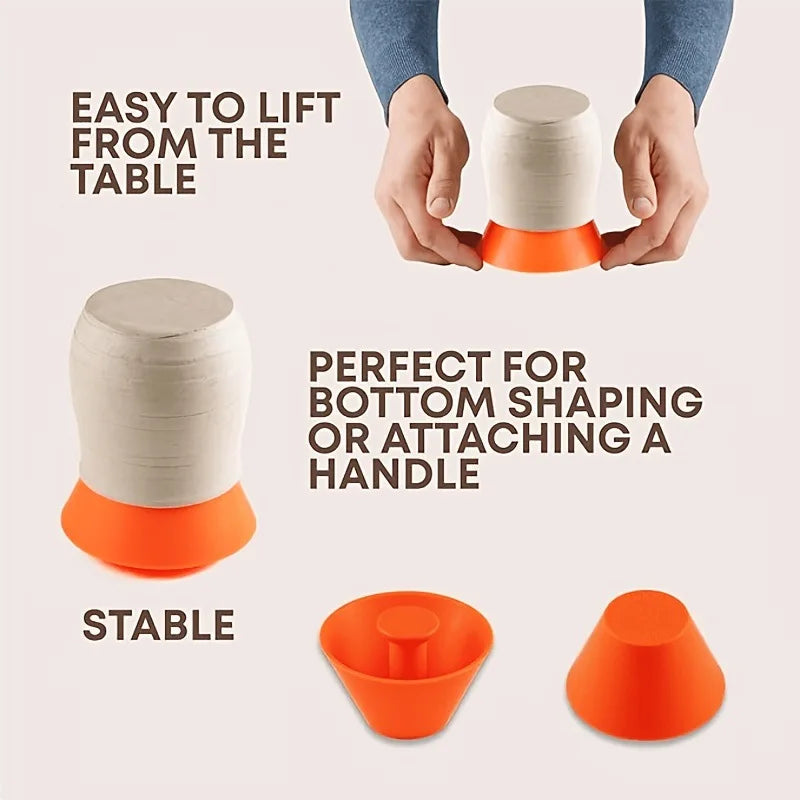 Ceramic Edge Shaper – Smooth Round Pottery Rim Tool Pottery Shaping Tool Qme