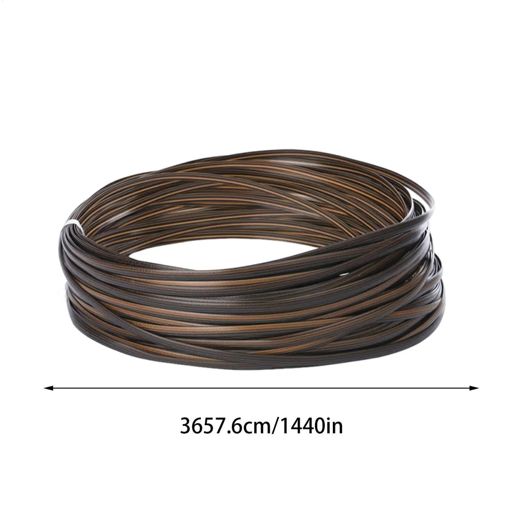 120Ft Wicker Repair Kit – UV & Waterproof Rattan Strip Roll Wicker Repair Kit Qst