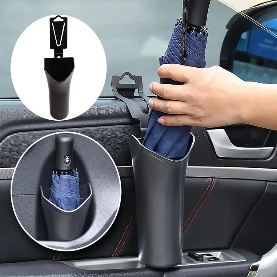 Stylish Hanging Car Trash Can | PP Vehicle Waste Bin Car Trash Can Qme