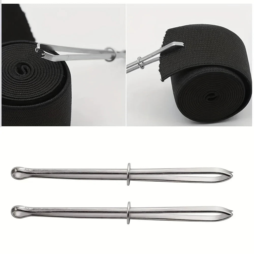 Steel Garment Clips – Elastic Tape & Cross Stitch Sewing Tool Sewing Clips Qme