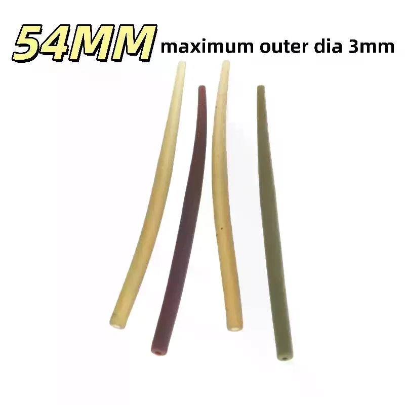 50 Carp Fishing Rig Anti Tangle Sleeves Terminal Accessories Fishing Rig Sleeves Qme