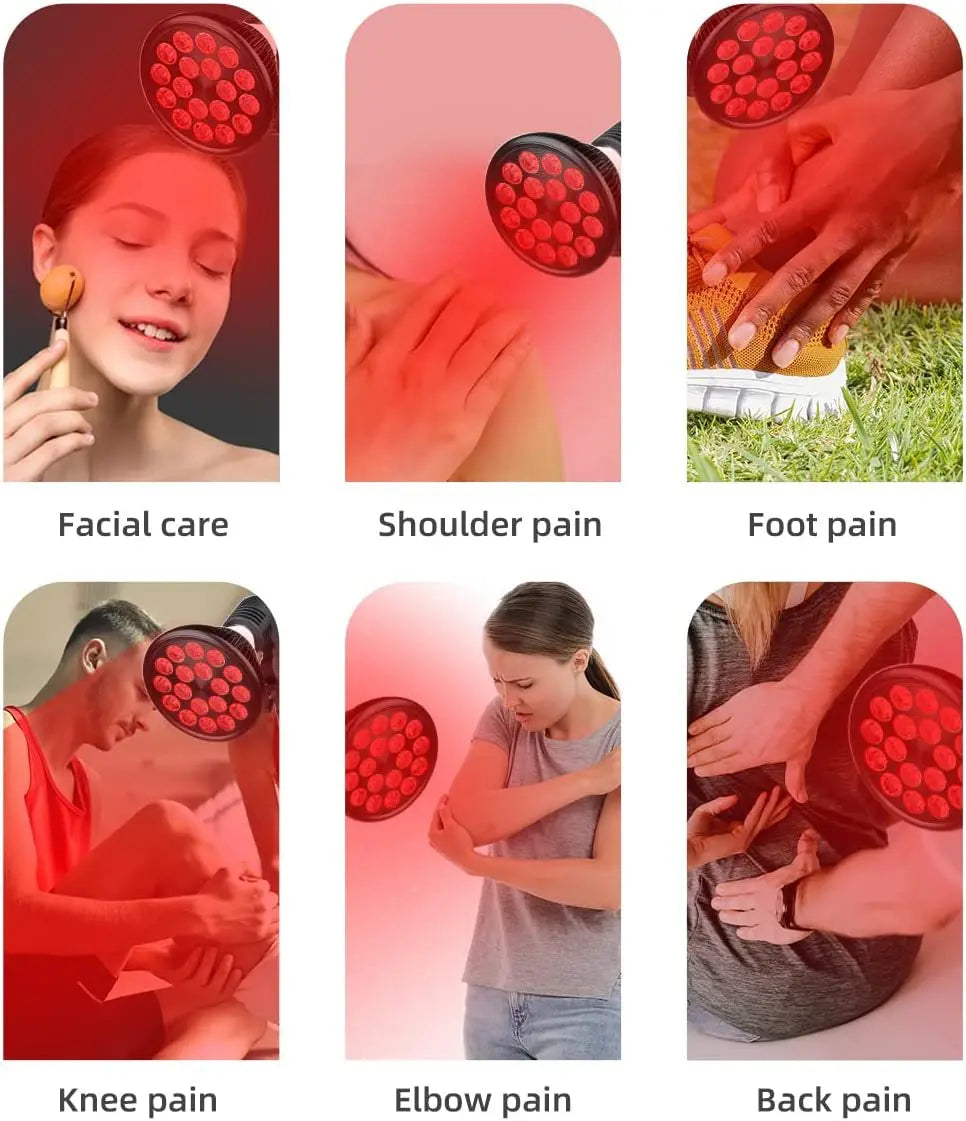 ZONGKUNG 54W Red & Infrared Light Therapy Device 660nm 850nm Light Therapy Device Qst