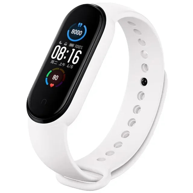Silicone Strap for Xiaomi Mi Band 3 4 5 6 7 | 43 Colors