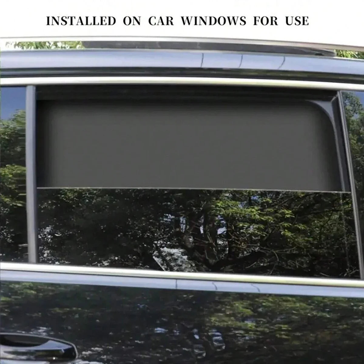 Magnetic Car Side Window Sunshade Curtain – UV Protection Car Window Sunshade Qme