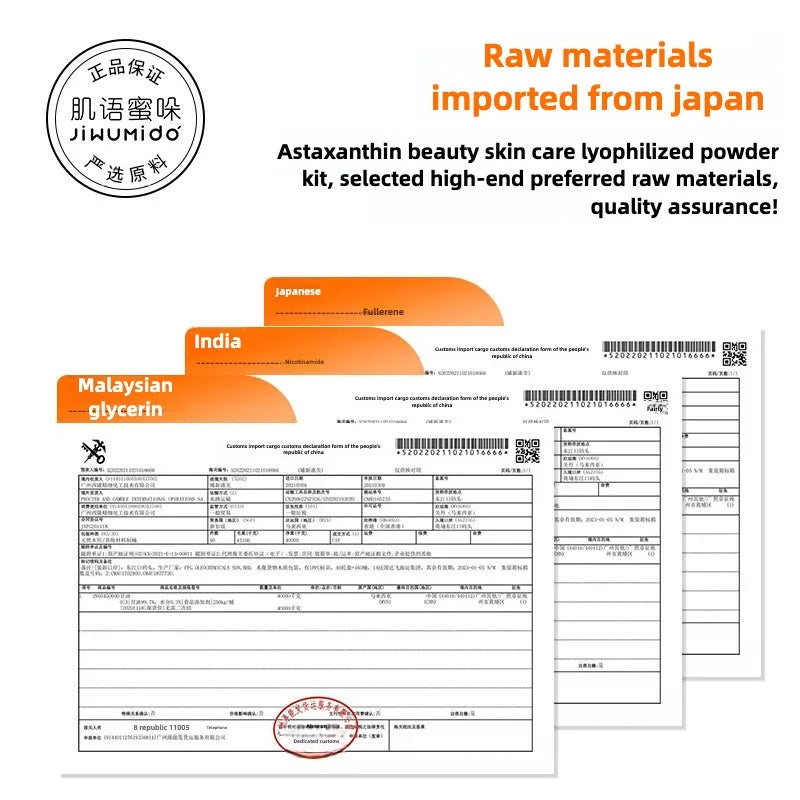 Astaxanthin Freeze-Dried Powder Serum – Firming & Hydrating Face Serum Qst