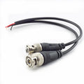 BNC DC Power Pigtail Cable Male Female Connector for CCTV BNC Pigtail Cable Qme 25cm