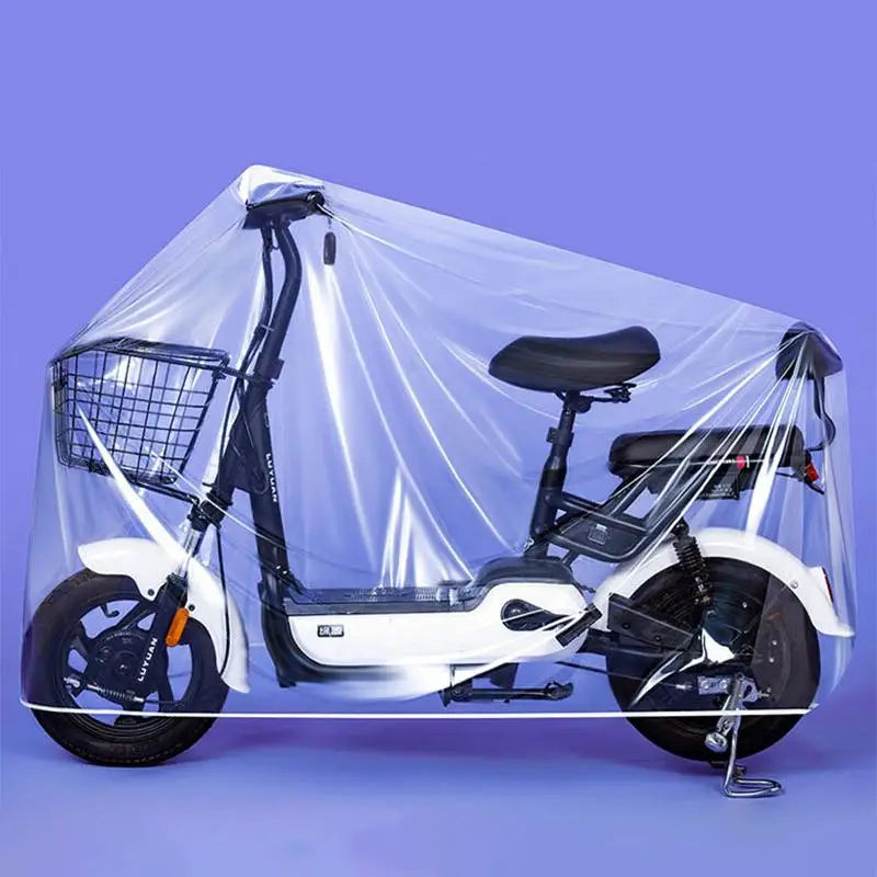 Waterproof Motorcycle Bicycle Scooter Rain & Dust Cover Vehicle Protective Cover Qme