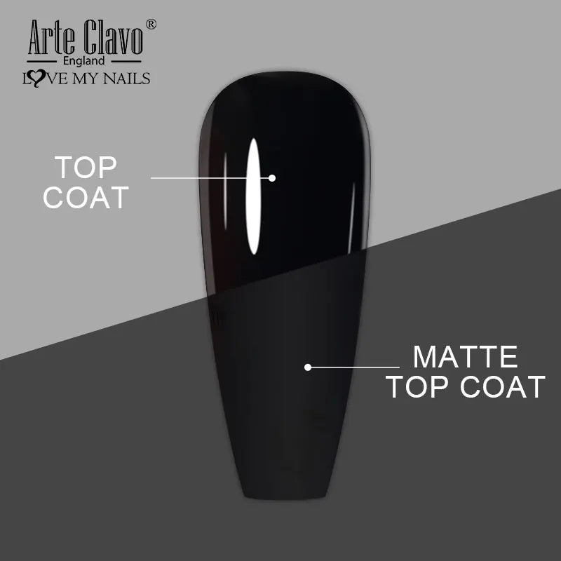 Arte Clavo Base Coat Gel Nail Polish UV LED Lamp – 15ml Gel Nail Polish Qme