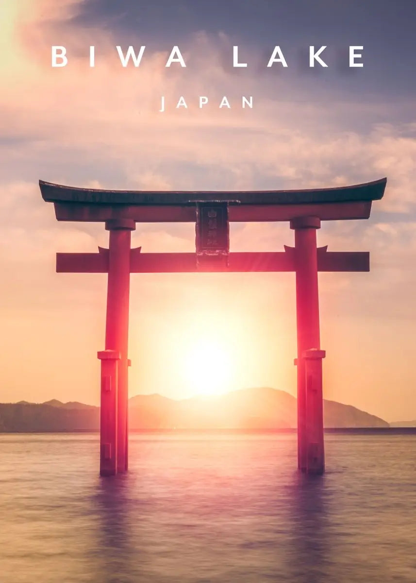 Tokyo Kyoto Pastel Anime City Canvas Wall Art – Unframed Canvas Wall Art Qst I 30X40cm No Framed