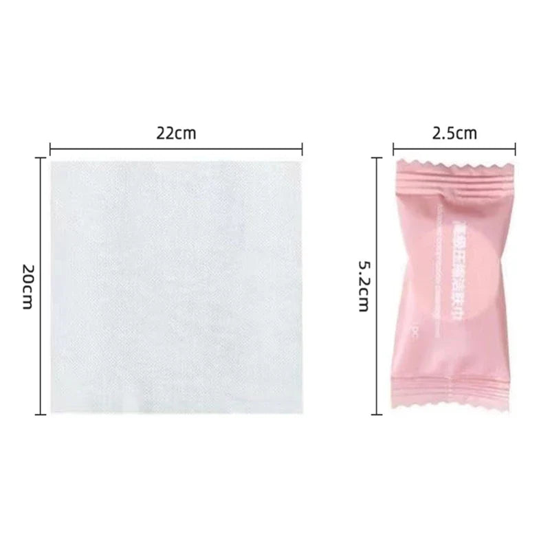 20 Mini Compressed Disposable Towel Capsules – Face & Travel Compressed Towel Capsules Qme