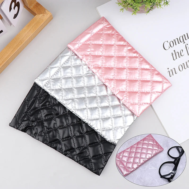 Portable Soft PU Leather Glasses Case – Travel Eyewear Pouch Eyeglasses Case Qst