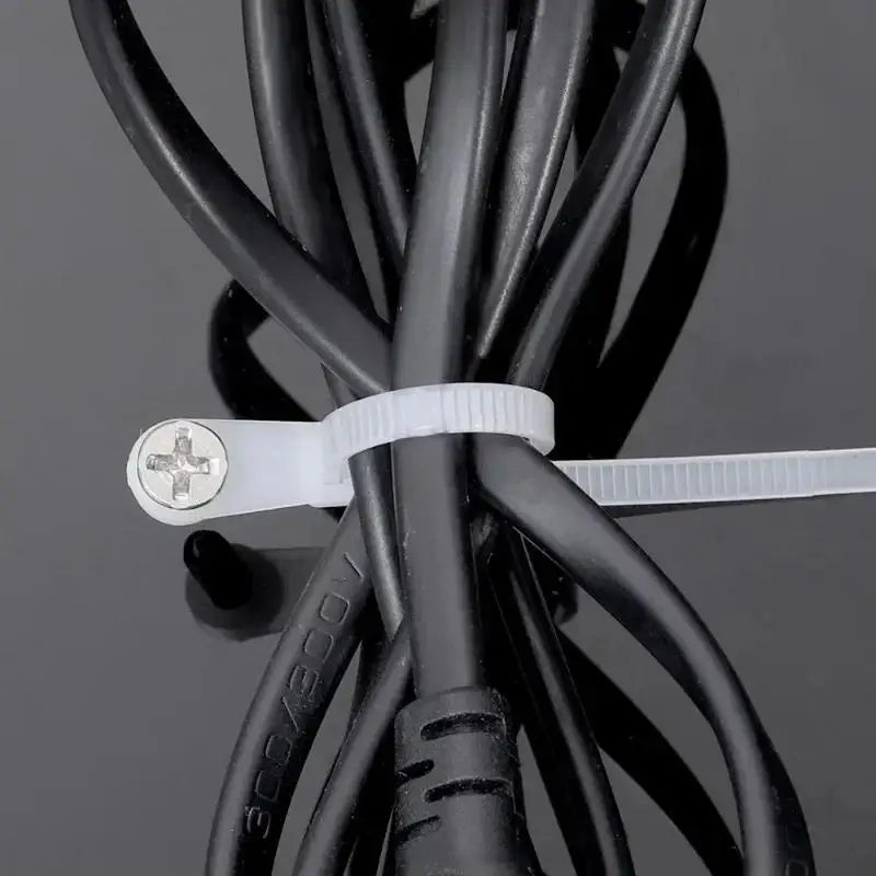 Self-Locking Reusable Cable Ties – PC Cord Organizer Straps Cable Ties Organizer Qme