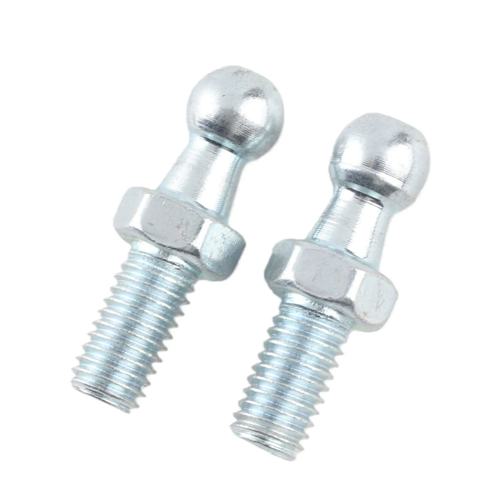 M8 Iron Ball Stud Bolt for Car Gas Struts & Bonnet – 2 Pcs Auto Fastener Hardware Qme