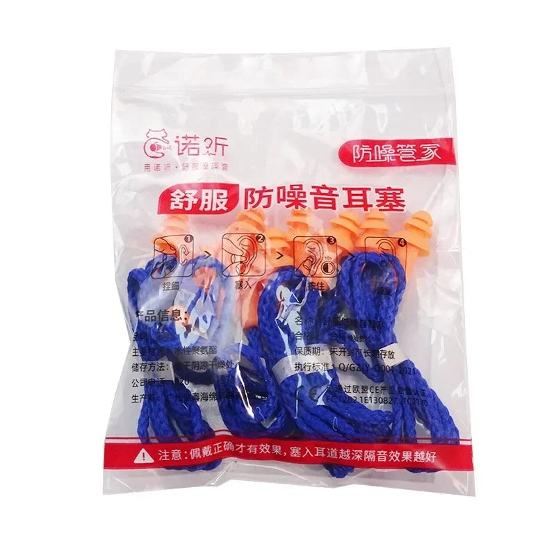 Reusable Silicone Ear Plugs – Sound Insulation & Noise Reduction Reusable Ear Plugs Qme