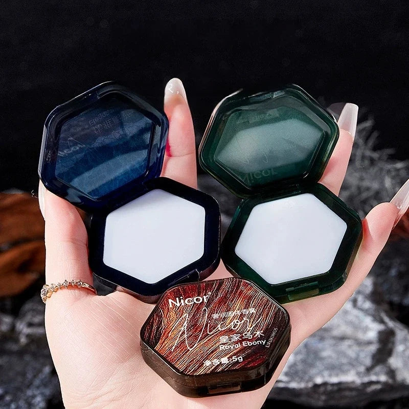 Wood Scented Solid Perfume – Long-Lasting Fresh Fragrance Solid Perfume Balm Qme