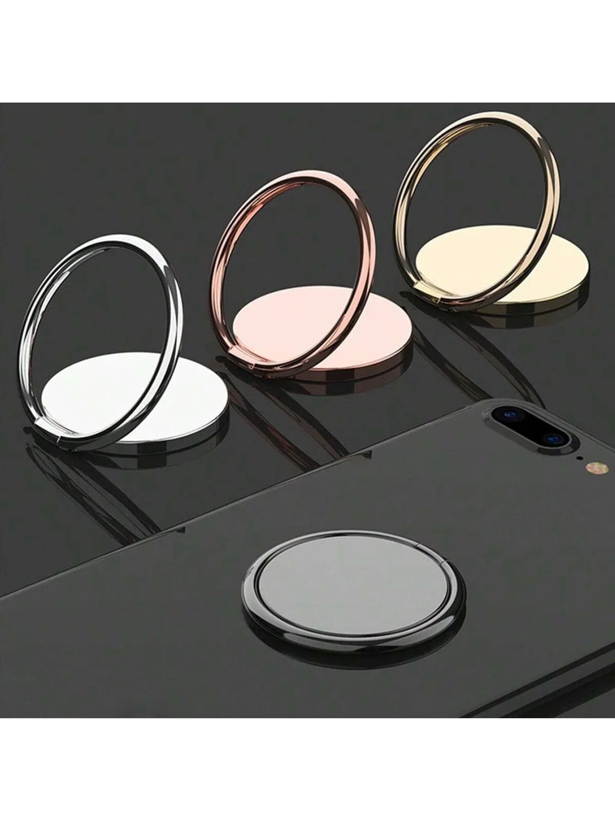 360° Rotating Magnetic Metal Ring Buckle – 4 Colors | Qme Magnetic Ring Buckle Qme