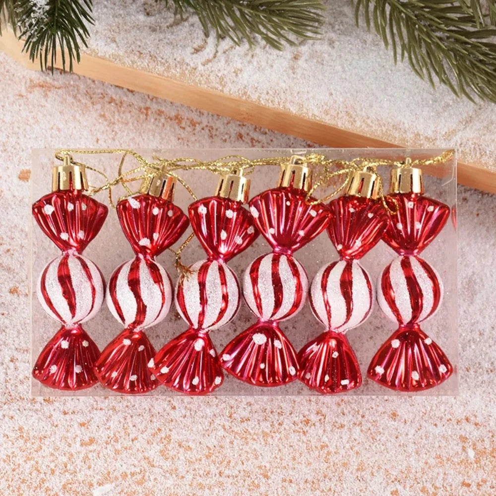 Christmas Tree Ornaments – Lollipops, Pine Cones & Candy Canes Christmas Tree Ornaments Qme