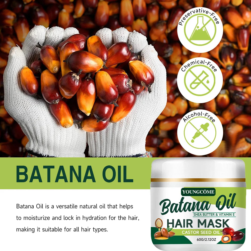 Batana Rosemary Hair Mask – Nourish & Moisturize Hair Hair Mask Qst