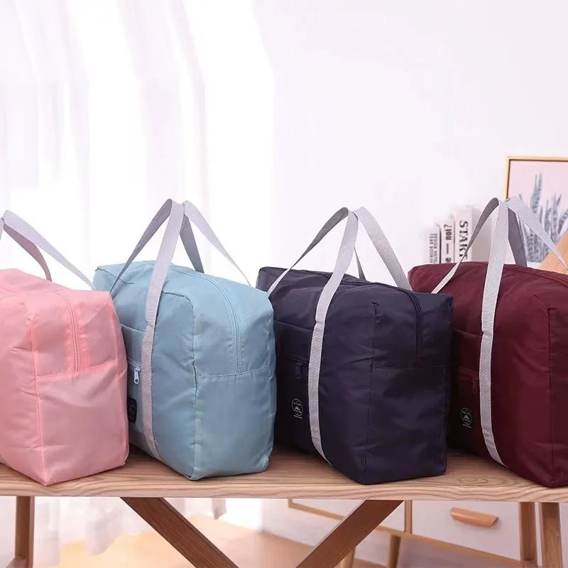Foldable Large Capacity Travel Packing Bag – Clothes & Quilt Travel Packing Bag Qme