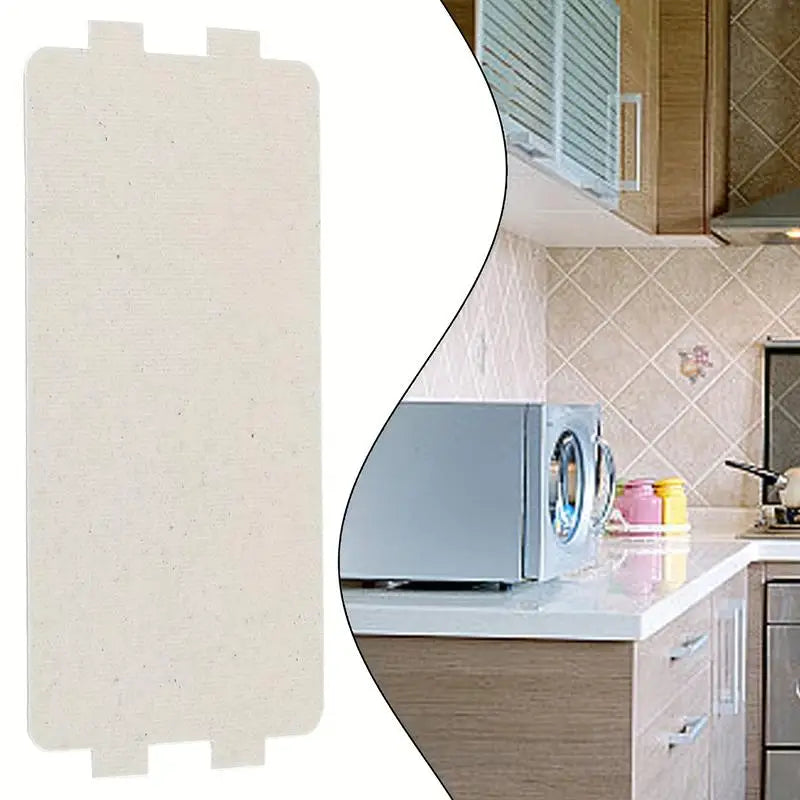 Mica Waveguide Cover Sheets 5-Pack – Cuttable Heat-Resistant Appliance Cover Sheets Qme