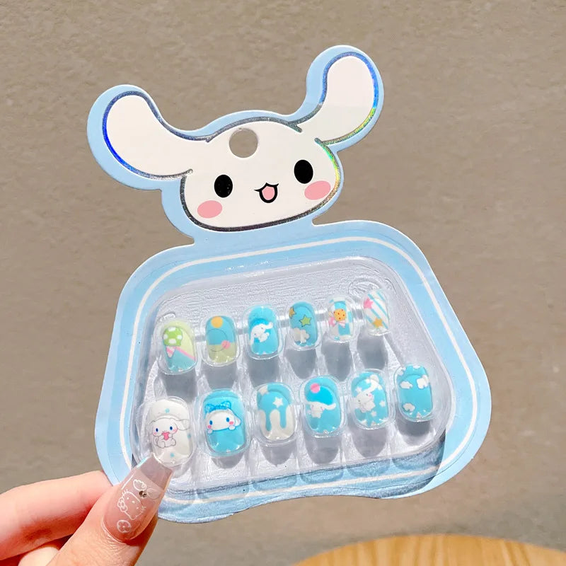 Hello Kitty Kuromi Nail Stickers – Non-Toxic Nail Decals Nail Art Stickers Qme 5