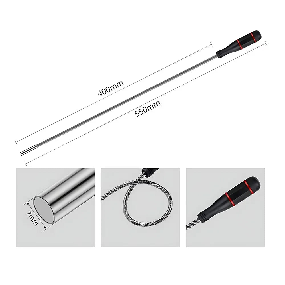 Mini Telescopic Magnetic Pickup Pen Tool | Extendable Rod Magnetic Pickup Tool Qme 1 LB Flexible