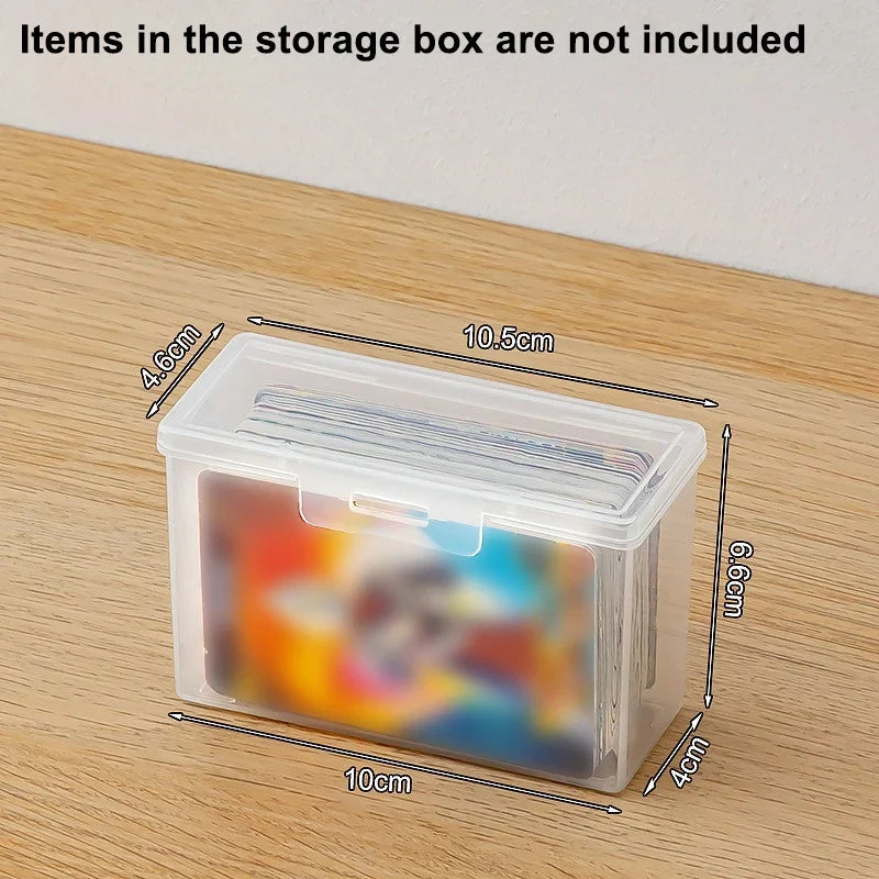 Multipurpose Makeup Storage Box – False Eyelash & Card Organizer Makeup Storage Box Qme A