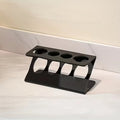 Bathroom Multipurpose Storage Rack & Toothbrush Holder Bathroom Organizer Rack Qme Black
