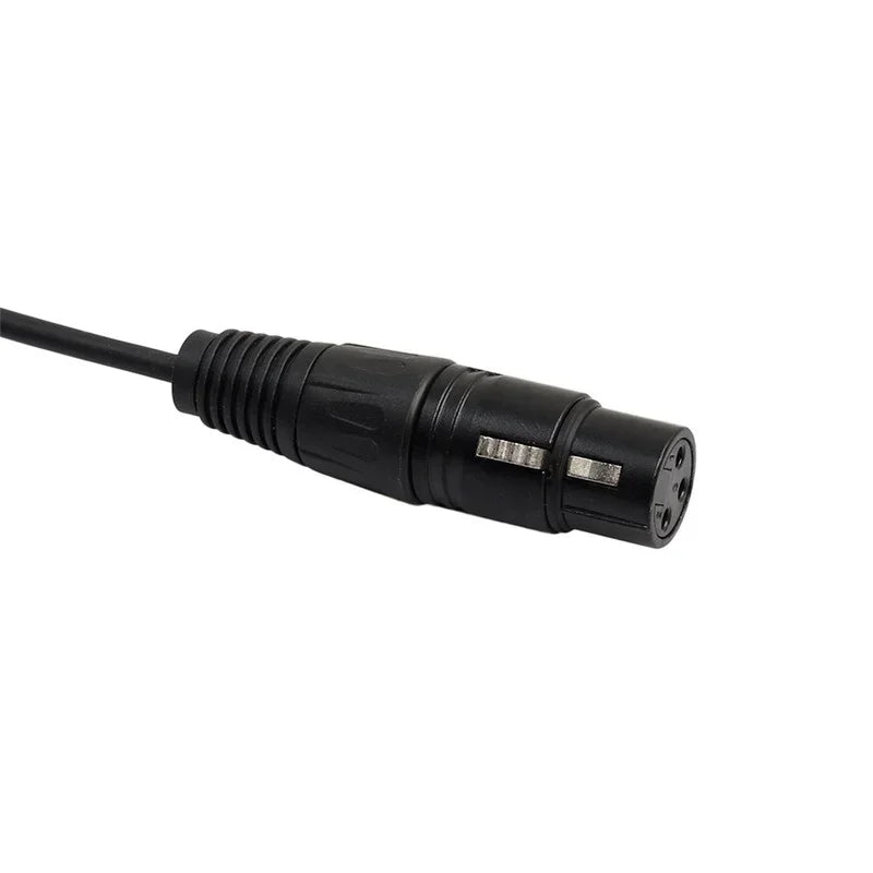 XLR Y Splitter Cable 3-Pin 1 Male to 2 Female Audio Cord XLR Splitter Cable Qme