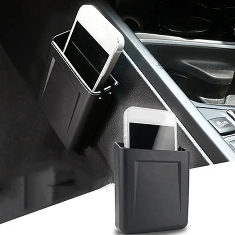 Adhesive Car Dash Organizer – ABS Storage Box for Keys & Phone Car Dash Organizer Qst