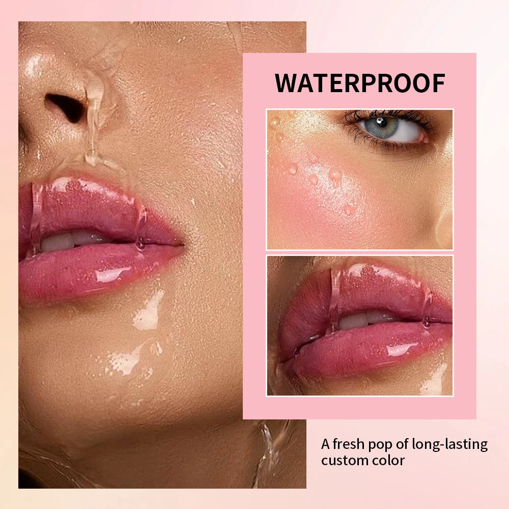 Lakerain pH Color-Changing Lipstick – Lip & Cheek, 4 Colors Color-Changing Lipstick Qst