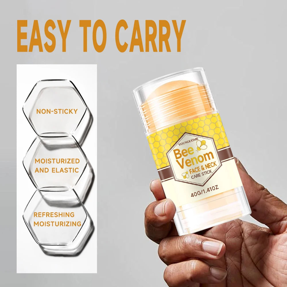 YOUNGCOME Bee Venom Face & Neck Moisturizing Cream Stick Neck Moisturizing Cream Qst