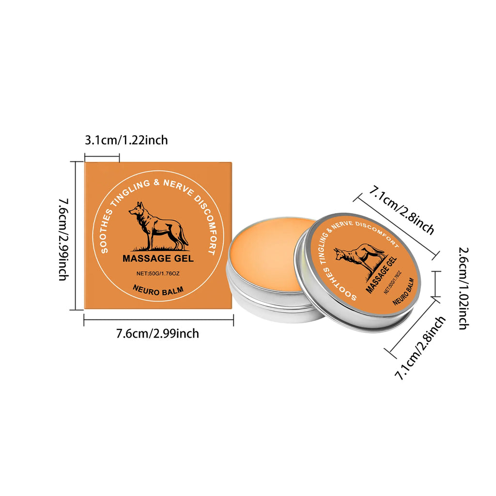 50G Joint Care Massage Balm – Nourishing Beeswax Body Balm Body Massage Balm Qst