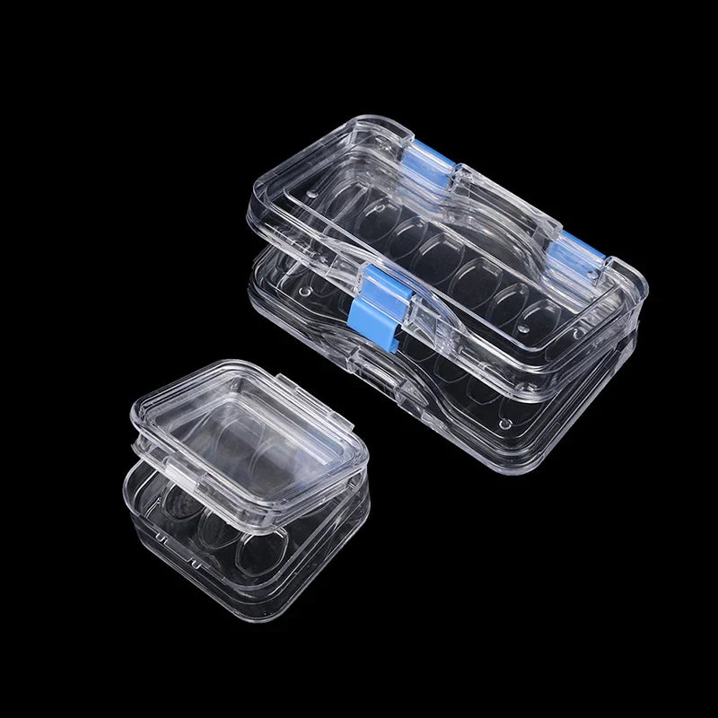 Dental Denture & Veneer Storage Box – 6 or 16 Grid Organizer Dental Storage Box Qme