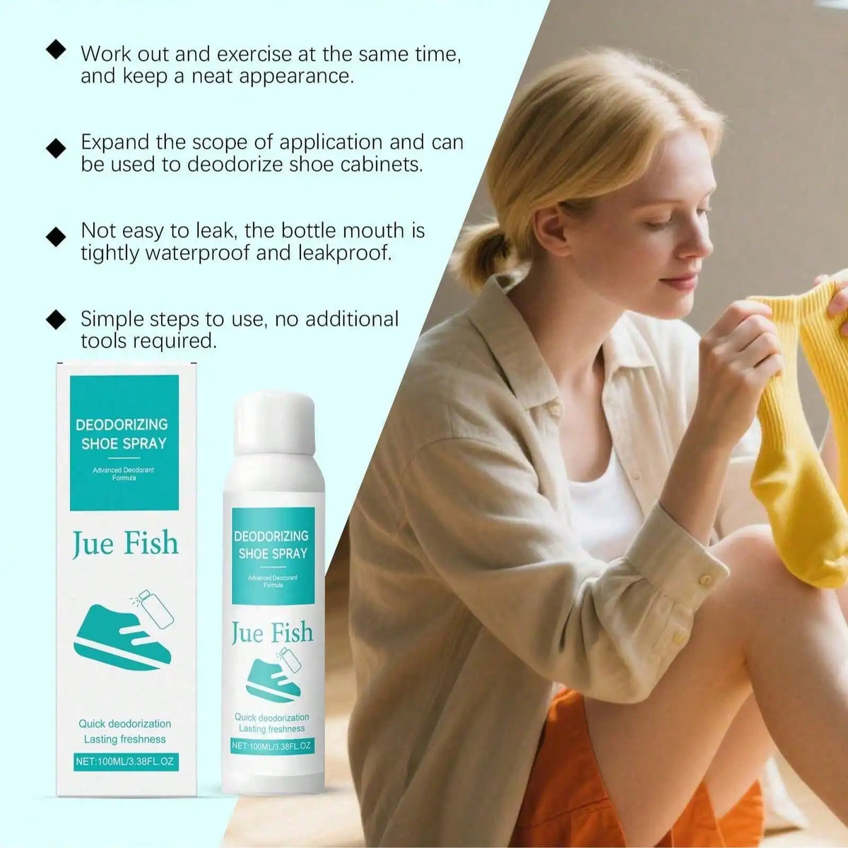 Shoe & Cabinet Deodorizer – Fresh Air Odor Eliminator Shoe Odor Eliminator Qme