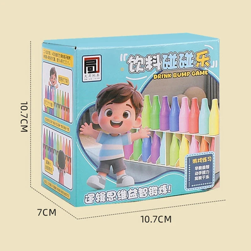 Kids Beverage Color Match Toy – Memory & Guessing Puzzle Game Kids Matching Puzzle Toy Qme A2