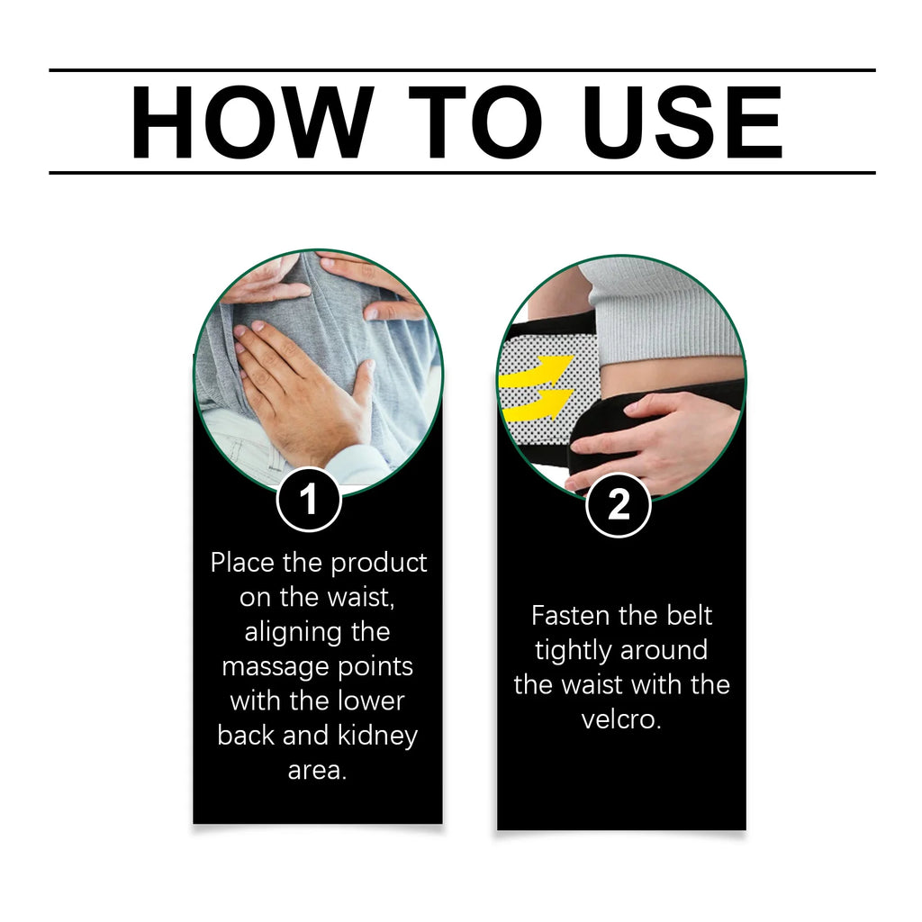 Breathable Elastic Waist Support Belt – Warm & Comfortable Waist Support Belt Qst