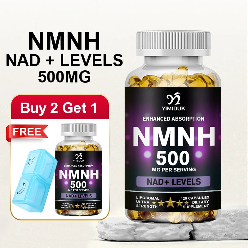 YIMIDUK NMNH 500mg Sublingual NAD+ Booster Supplement NAD+ Supplement Qst