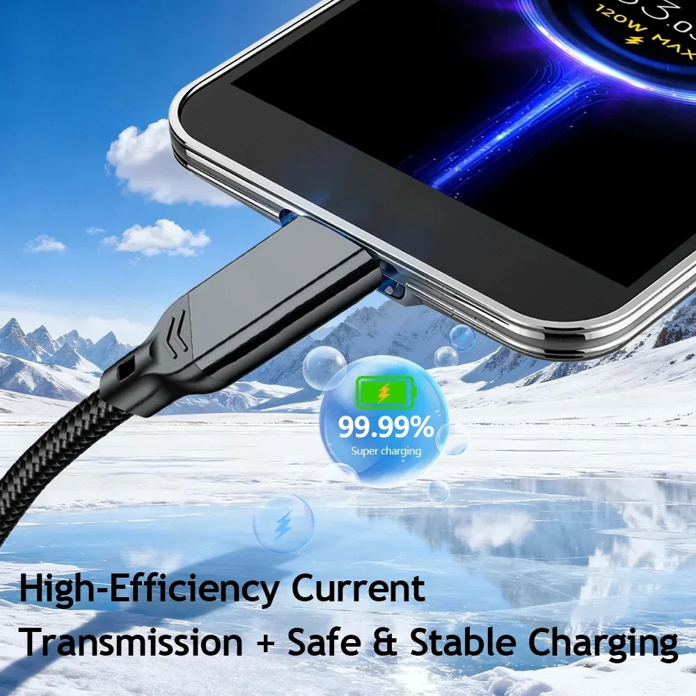 USB-C 60W 10Gbps Data Transfer Cable | Braided Nylon, 4 Lengths USB-C Data Cable Qme
