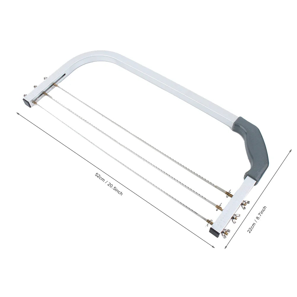 Adjustable Wire Cake Leveler & Slicer – Stainless Steel Cake Leveler Tool Qme