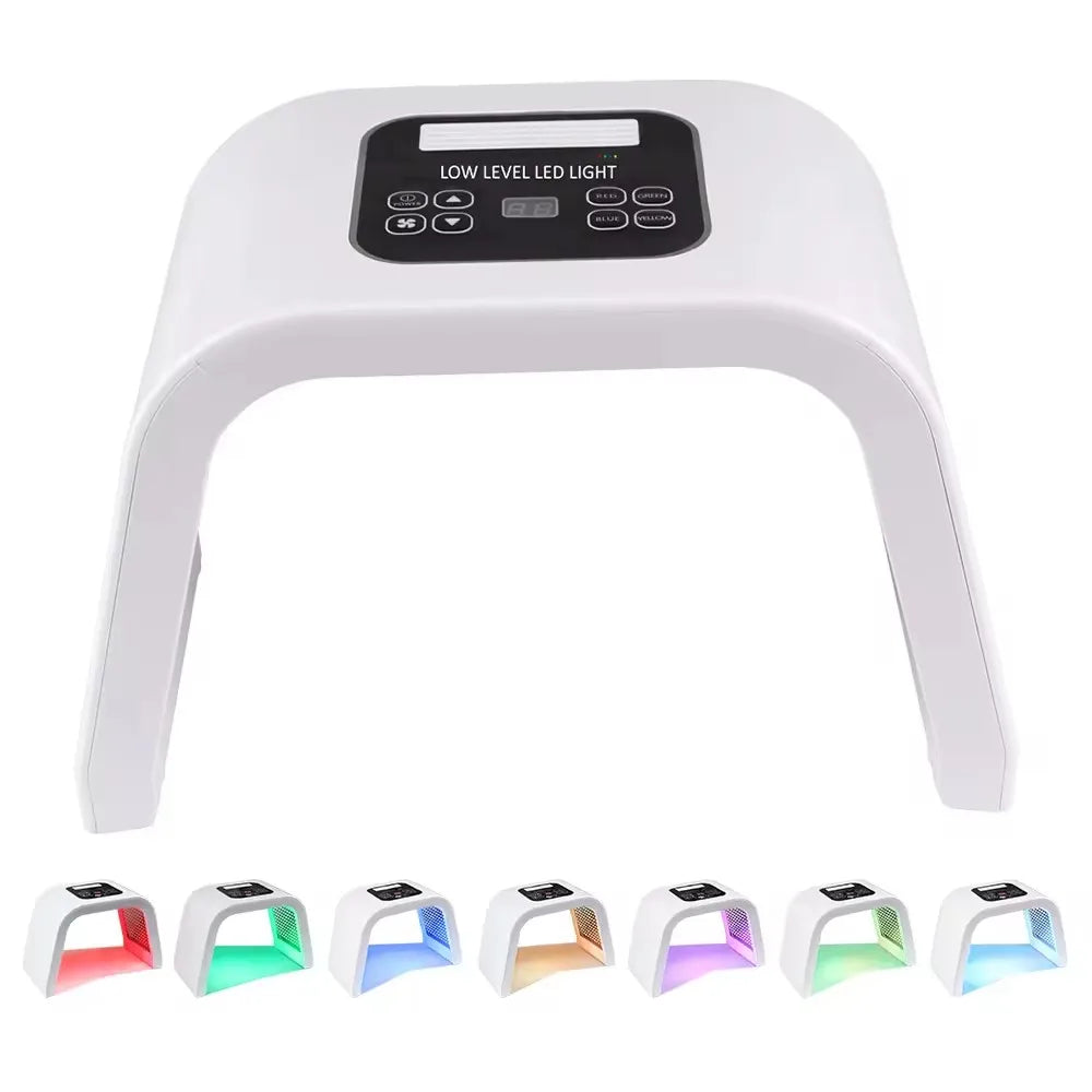 7-Color PDT LED Light Therapy Facial Mask – Skin Rejuvenation LED Facial Mask Qst