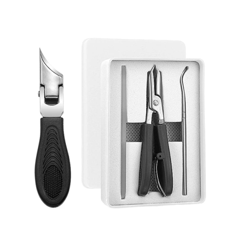 Wide Jaw Curved Blade Toenail Clipper – Anti-Splash Nail Kit Toenail Clipper Set Qst A2