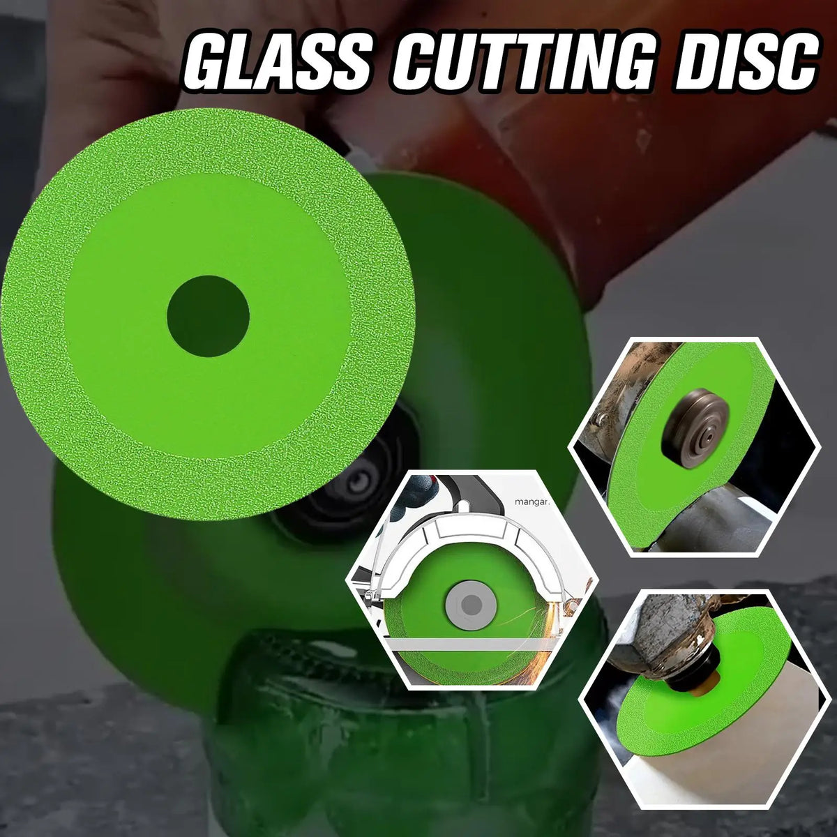 Diamond Cutting Disc 100mm for Glass, Marble & Ceramic Tile Diamond Cutting Disc Qme