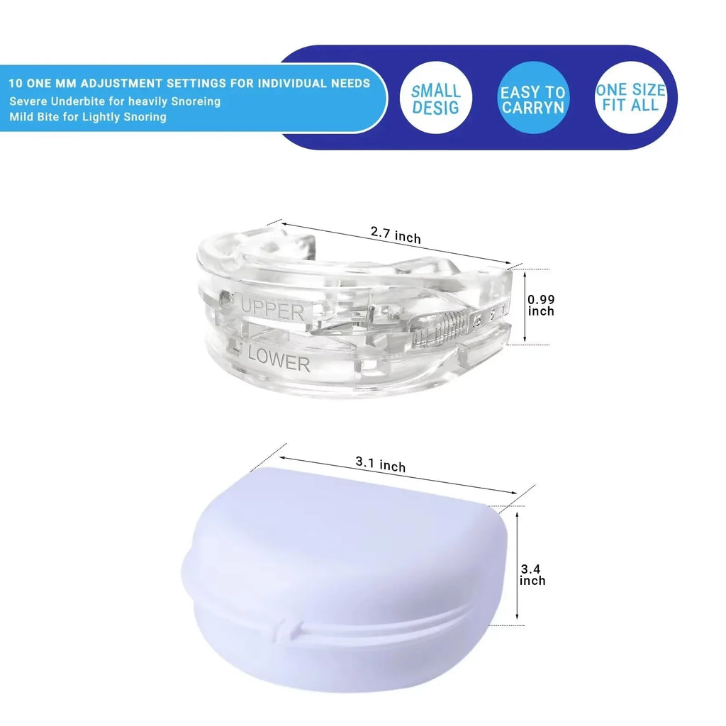 Anti-Snoring Mouth Guard & Teeth Grinding Mouthguard Anti-Snoring Mouth Guard Qme