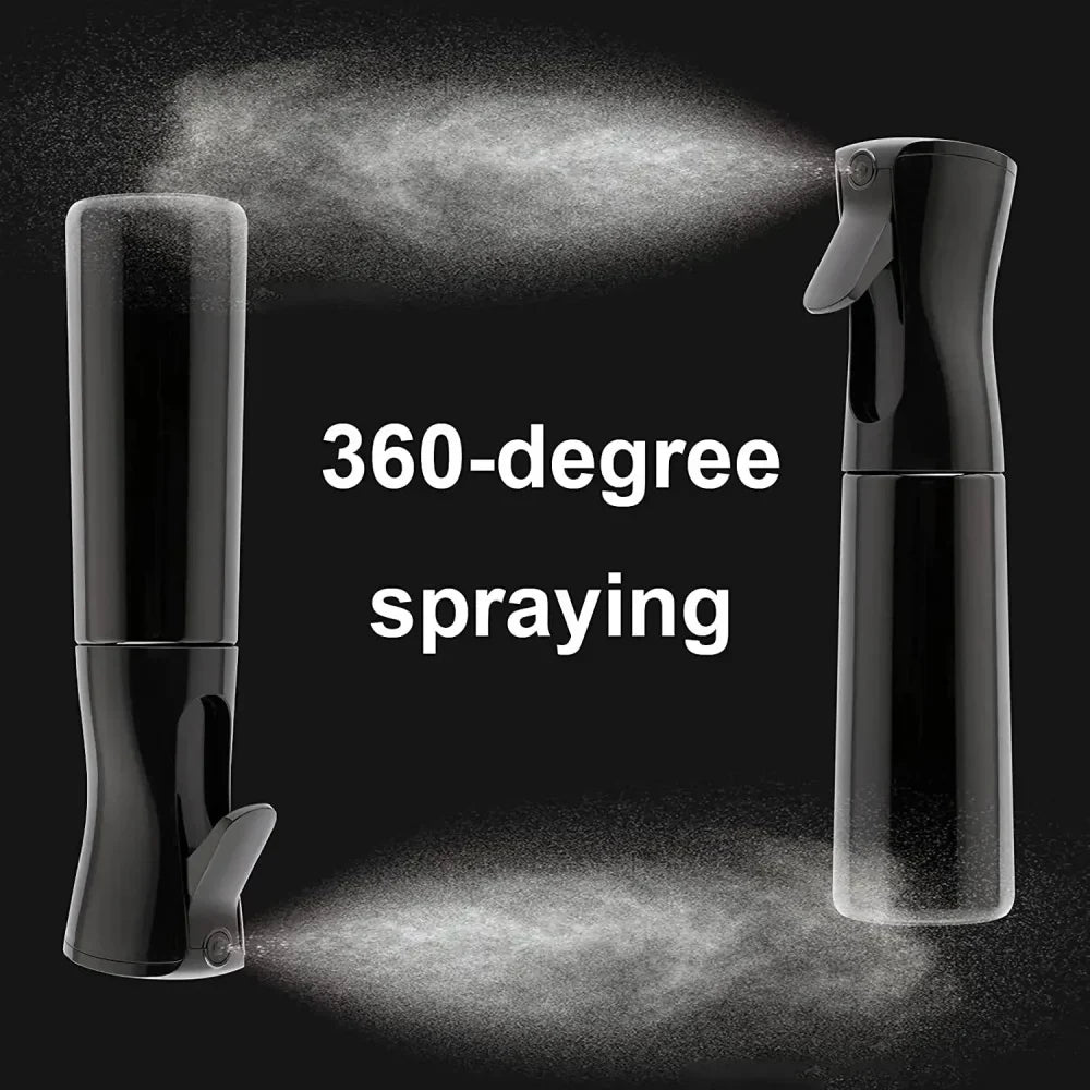 Portable High-Pressure Fine Mist Spray Bottle – Black Mist Spray Bottle Qme