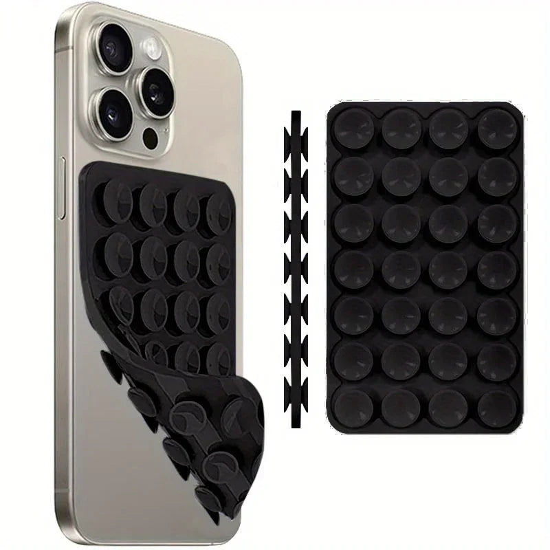Silicone Suction Cup Phone Mount – Hands-Free Grip Holder Phone Mount Holder Qme