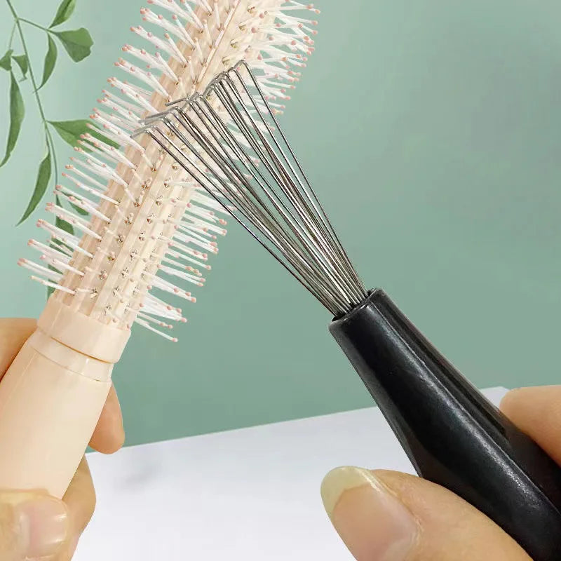 Hair Brush Cleaner Tool – Comb Detangler & Lint Remover Brush Cleaner Tool Qme