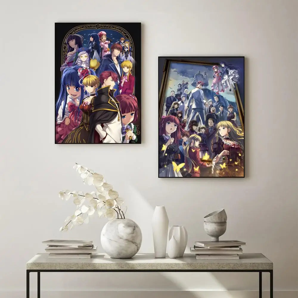 Umineko When They Cry Anime Poster – HD Canvas Wall Art Anime Canvas Poster Qst