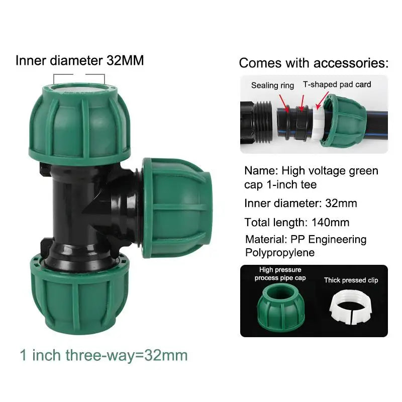 PE Pipe Quick Connectors – Push-Fit Water Fittings & Joints Pipe Fittings Qme A9