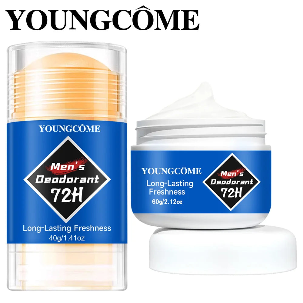 YOUNGCOME Men's Deodorant Stick – Long-Lasting Freshness Men's Deodorant Stick Qst